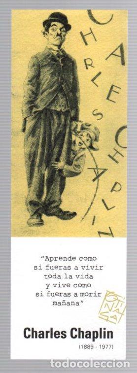Cine: MARCAPAGINAS CHARLES CHAPLIN, CHARLOT - Foto 1