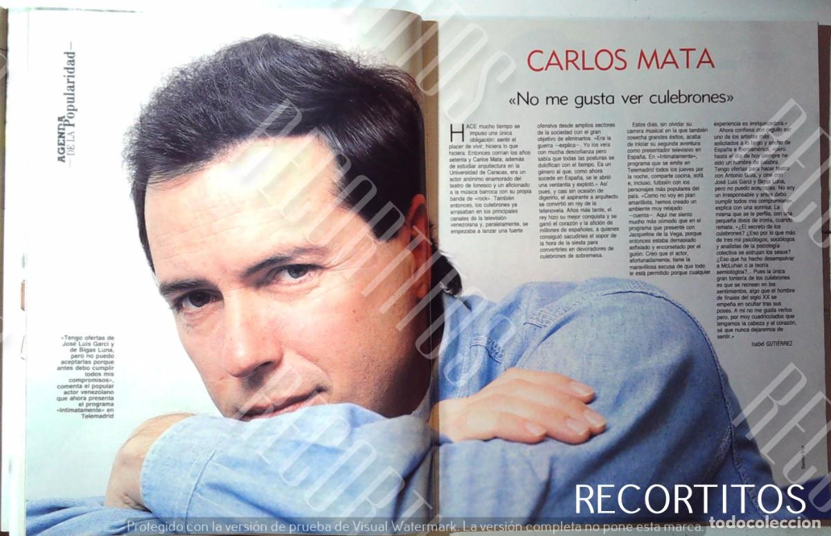 Cinema: CARLOS MATA LA DAMA DE ROSA CRISTAL