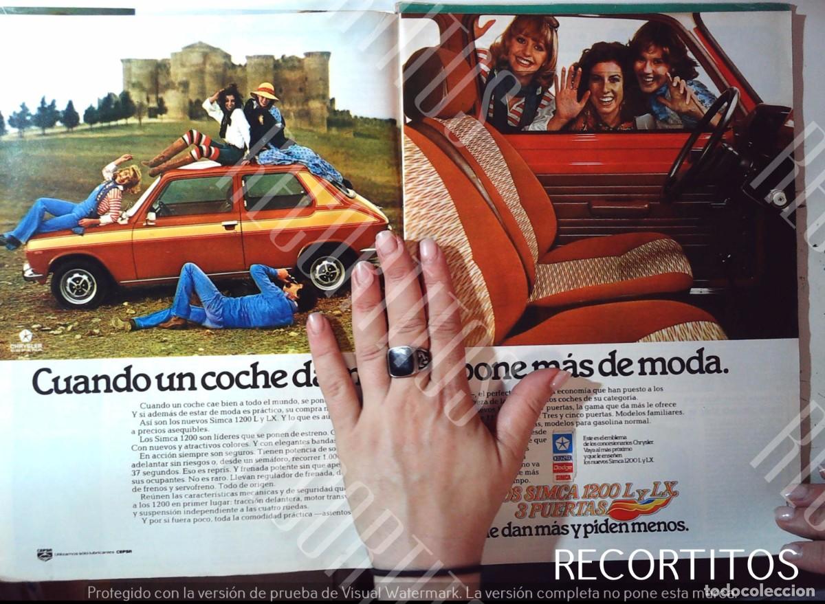 Cine: SIMCA 1200 ANUNCIO PUBLICIDAD - Foto 1