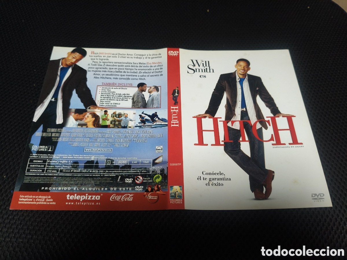 Cinema: Car&aacute;tula DVD - hitch
