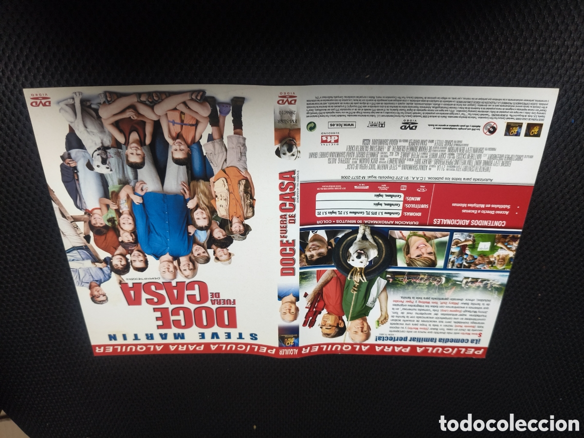 Cinema: Car&aacute;tula DVD - doce fuera de casa