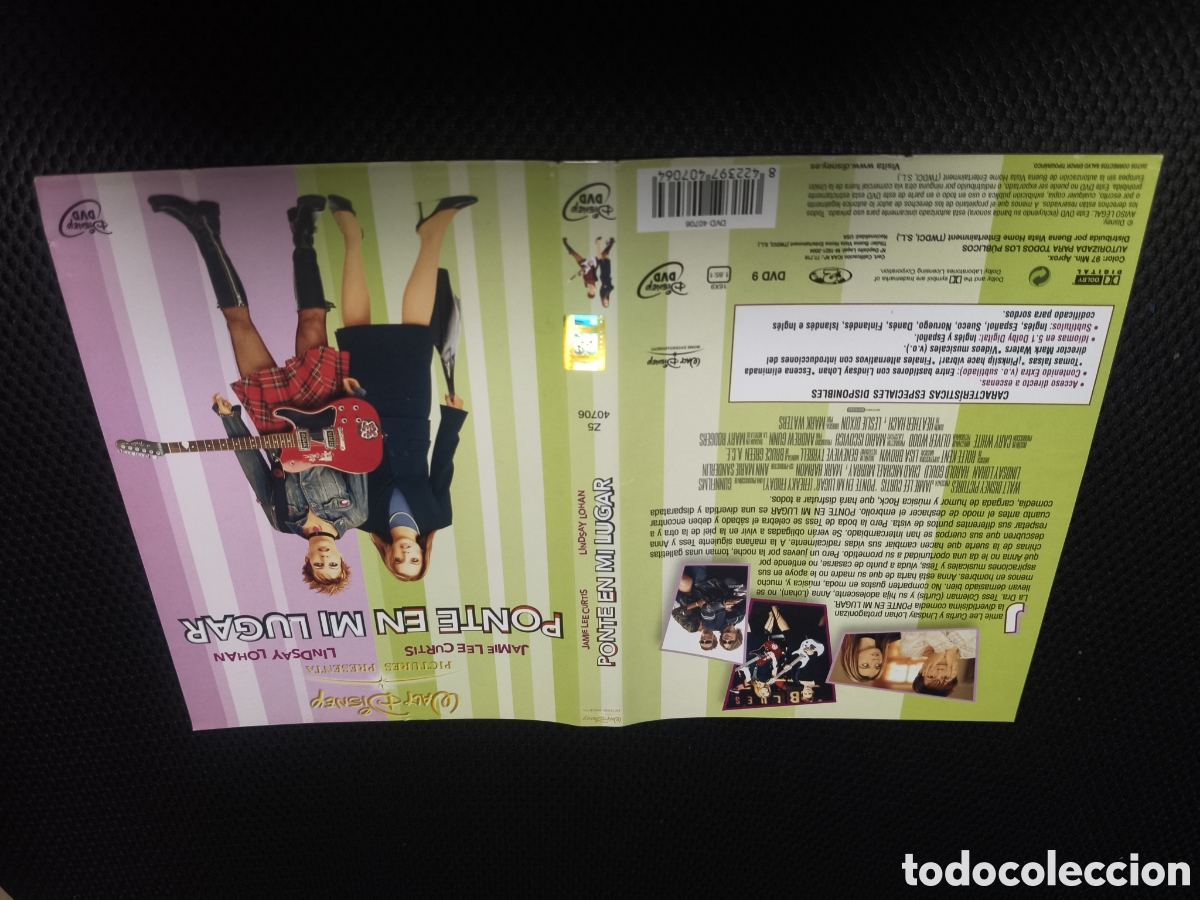 Cin&eacute;ma: Car&aacute;tula DVD - ponte en mi lugar