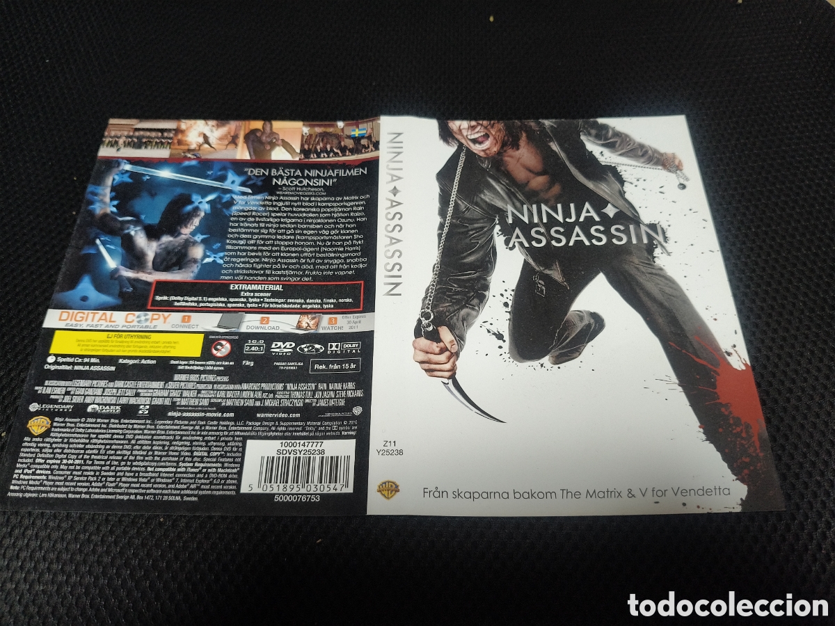 Cinema: Car&aacute;tula DVD - ninja Assassin