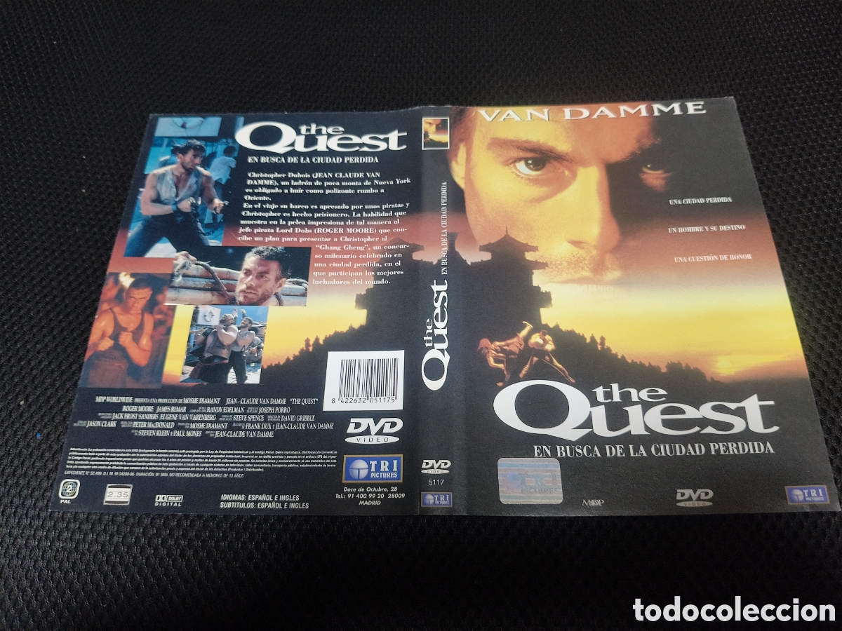 Cine: Car&aacute;tula DVD - the quest - Foto 1