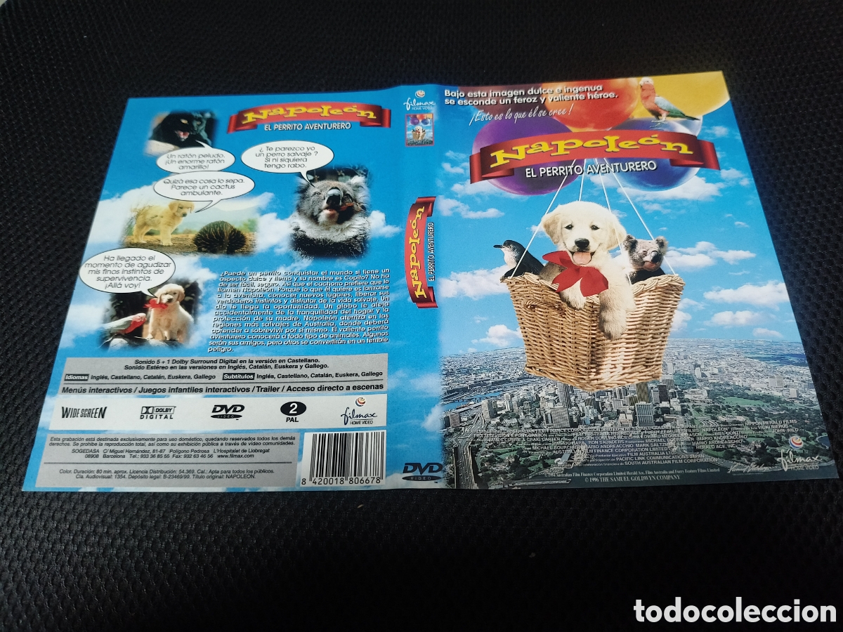Cine: Car&aacute;tula DVD - Napole&oacute;n - Foto 1