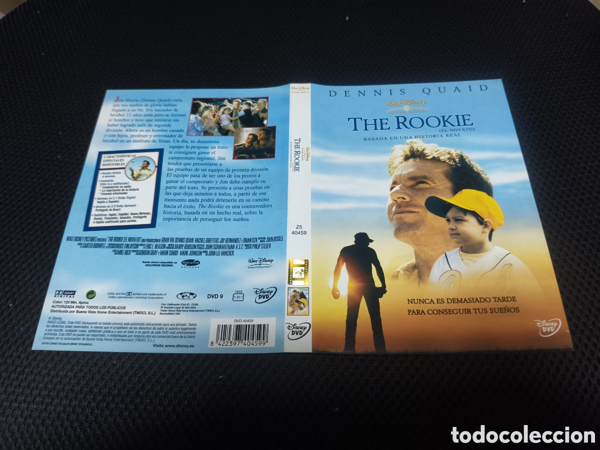 Cinema: Car&aacute;tula DVD - the rookie