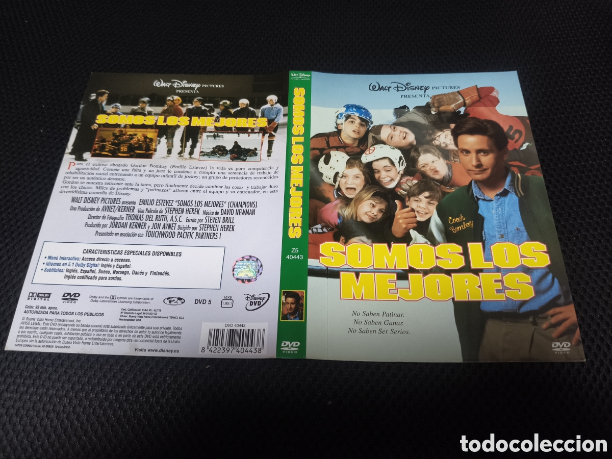 Cinema: Car&aacute;tula DVD - somos los mejores