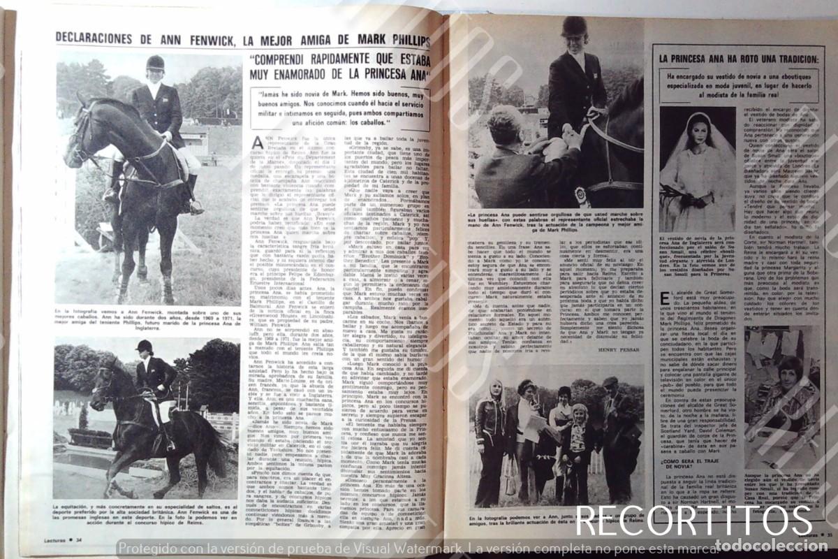 Cine: LA PRINCESA ANA DE INGLATERRA MARK PHILLIPS PHILIPS ANN FENWICK