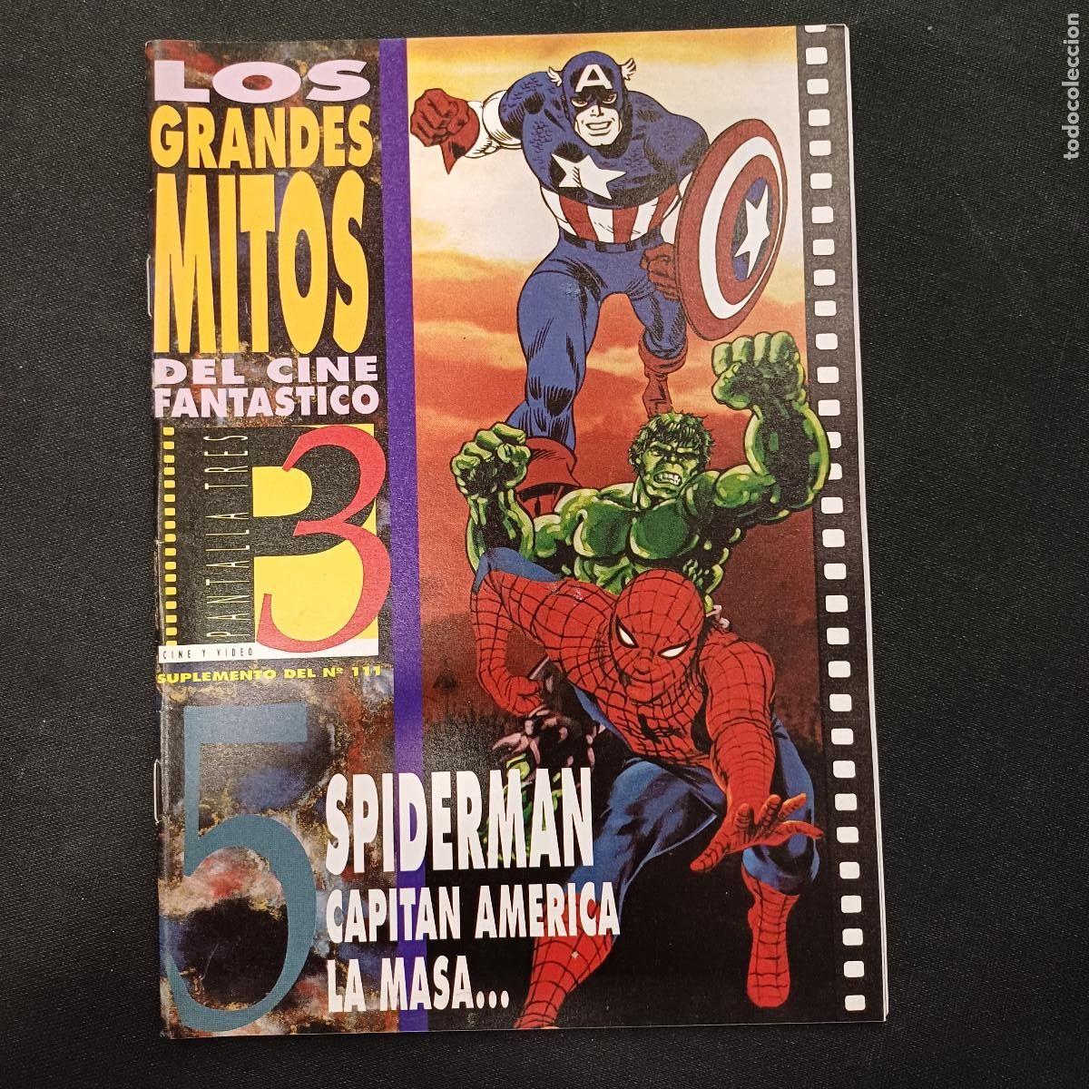 Kino: SPIDERMAN-CAPITAN AMERICA-LA MASA/LOS GRANDES MITOS DEL CINE FANTASTICO.