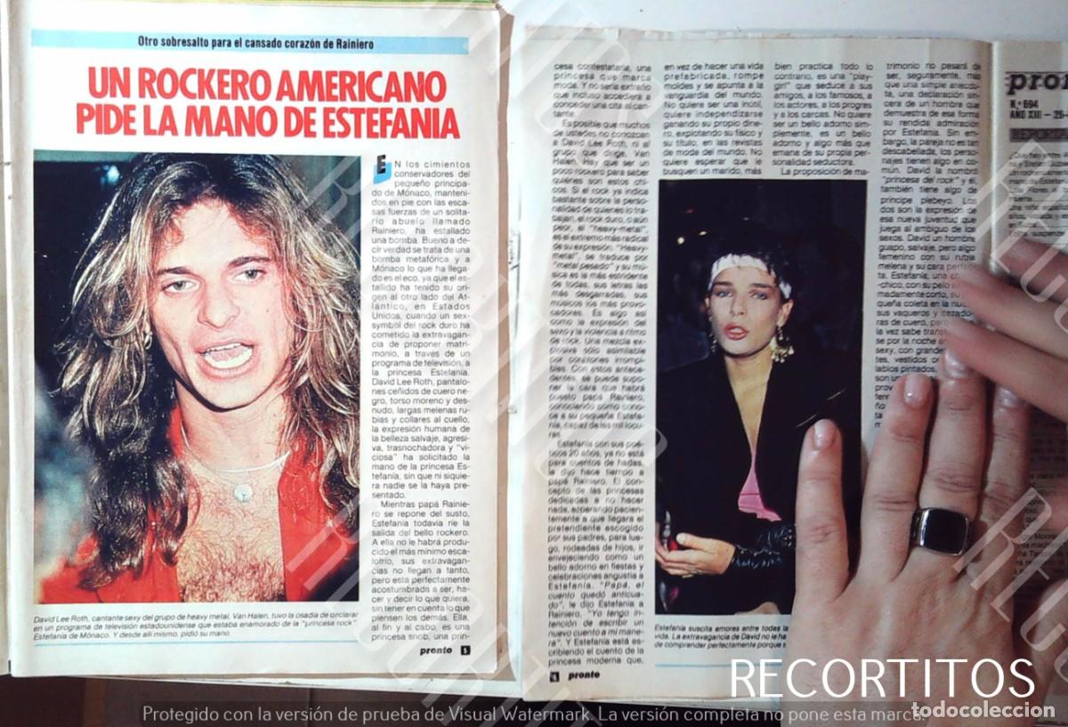 Kino: DAVID LEE ROTH ESTEFANIA DE MONACO