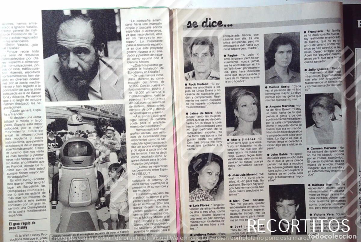 Kino: CAMILO SESTO TITA CERVERA LOLA FLORES FRANCISCO ROBOT