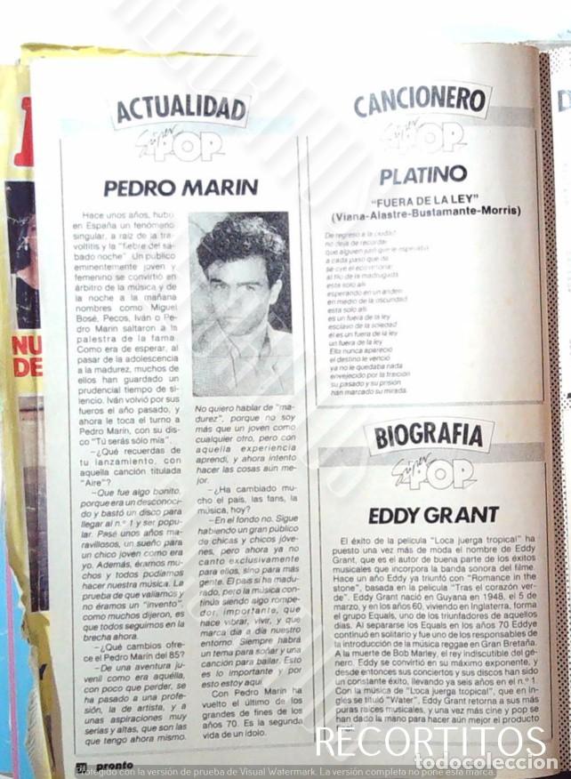 Kino: PEDRO MARIN PLATINO EDDY GRANT