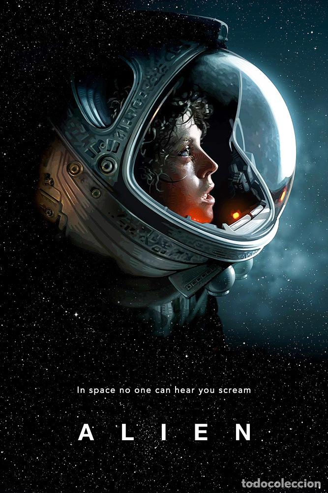 Cine: POSTER ALIEN ( SIGOURNEY WEAVER ) - Foto 1