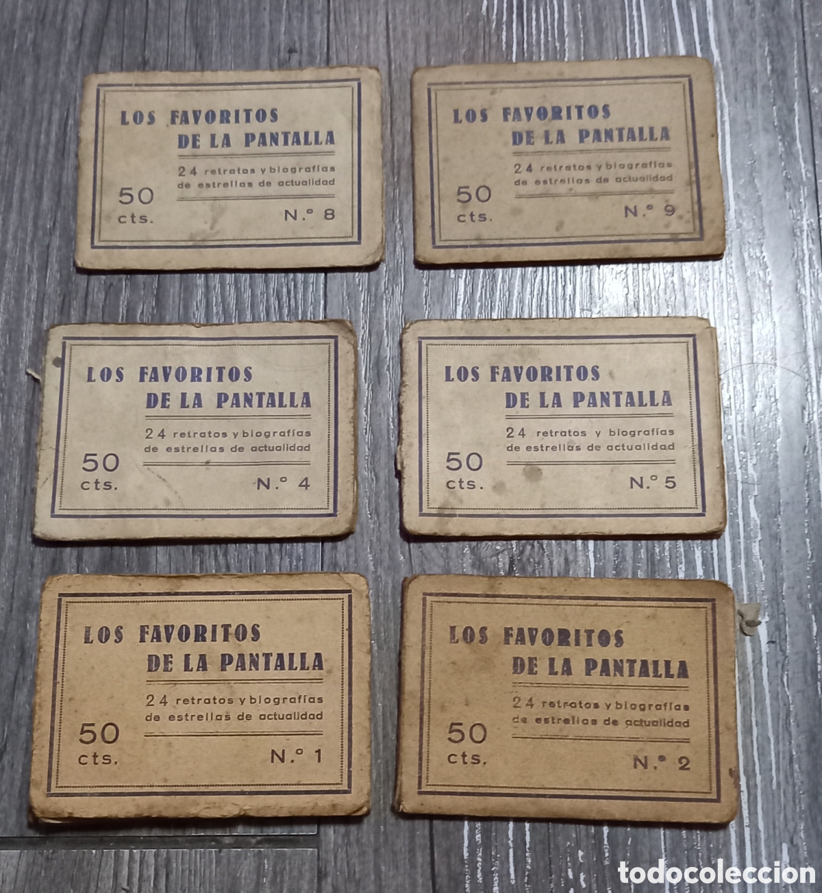 Cinema: LOS FAVORITOS DE LA PANTALLAS, RETRATOS Y BIOGRAF&Iacute;AS, ANTIGUO