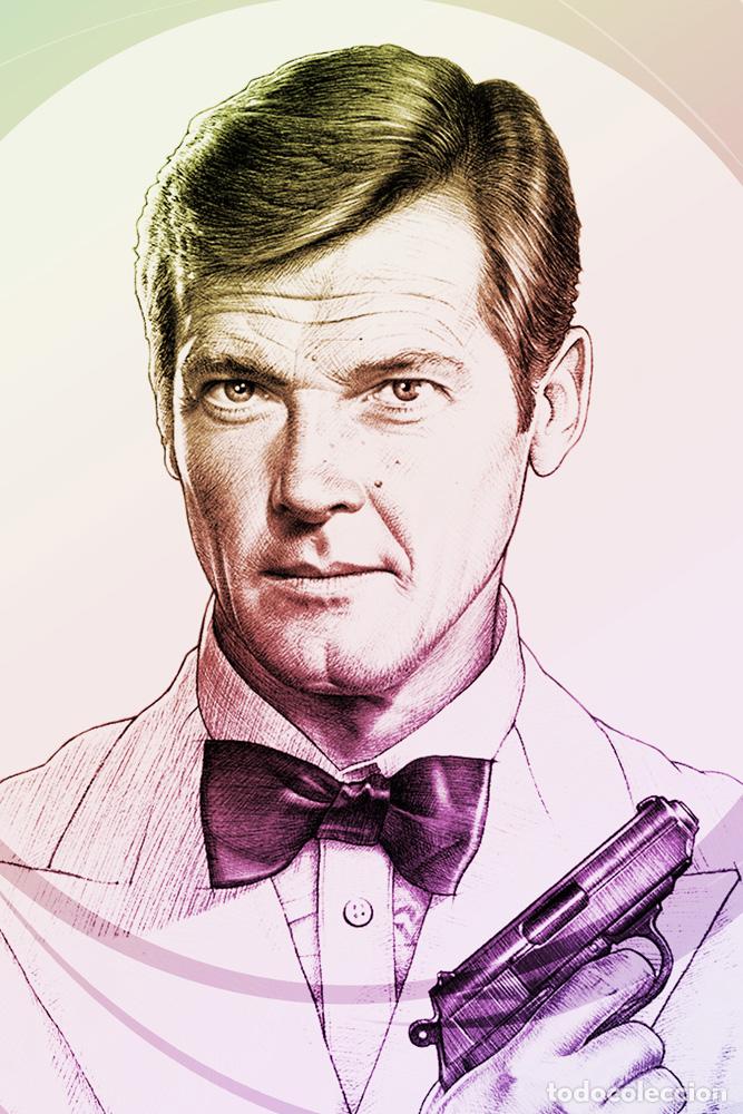 Cine: POSTER JAMES BOND ( ROGER MOORE ) - Foto 2