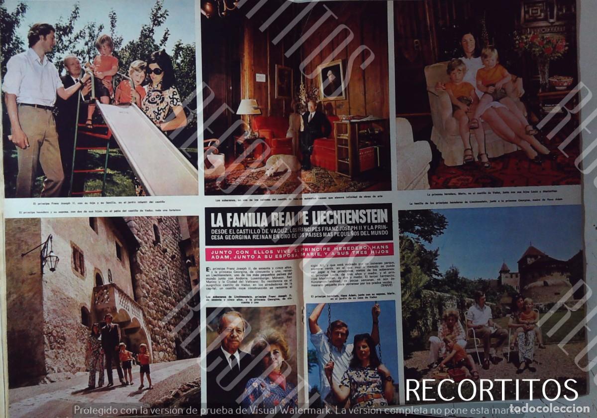 Cine: FAMILIA REAL DE LIECHSTENSTEIN CASTILLO DE VADUZ HANS ADAM PRINCESA GEORGINA