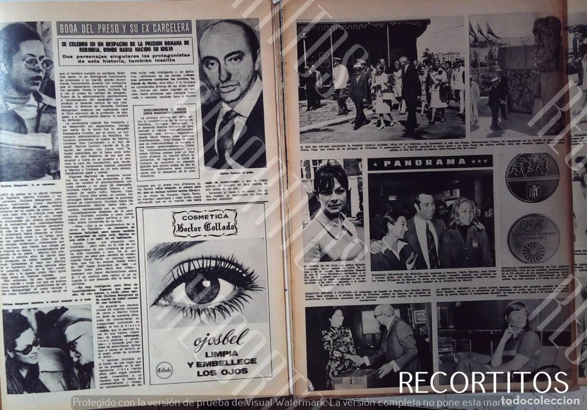 Cine: BODA ENTRE EL PRESO Y LA CARCELERA GIULOIANA MARINO FRANCO MUNICH 72