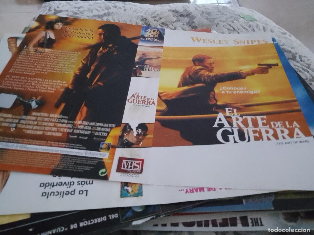 Cine: el arte de la guerra s&oacute;lo car&aacute;tula