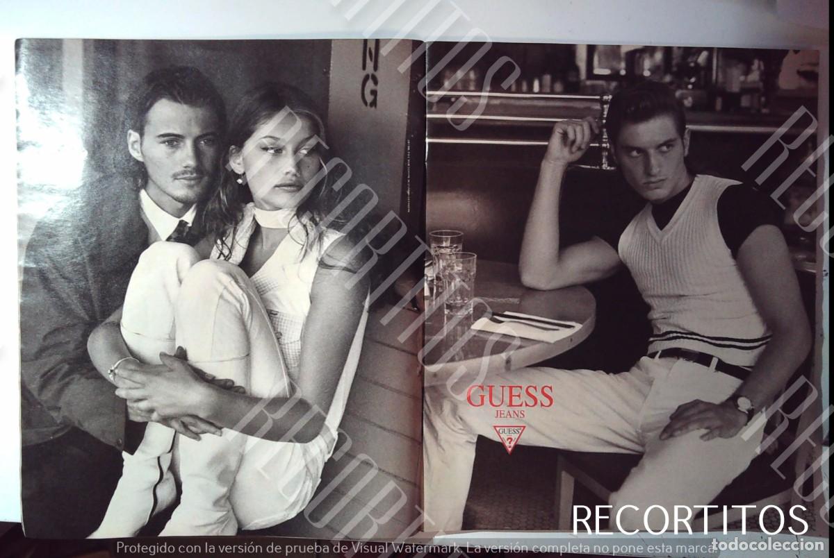 Cine: GUESS JEANS MODA KATE MOSS ANUNCIO PUBLICIDAD