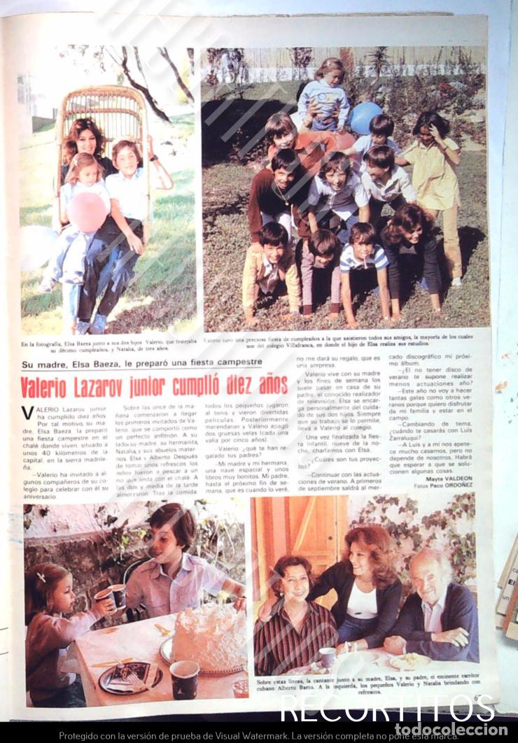 Cine: VALERIO LAZAROV JUNIOR EN FAMILIA