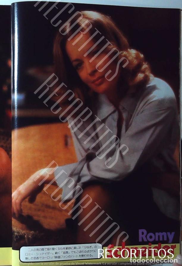 Cine: ROMY SCHNEIDER JAPAN PIN UP