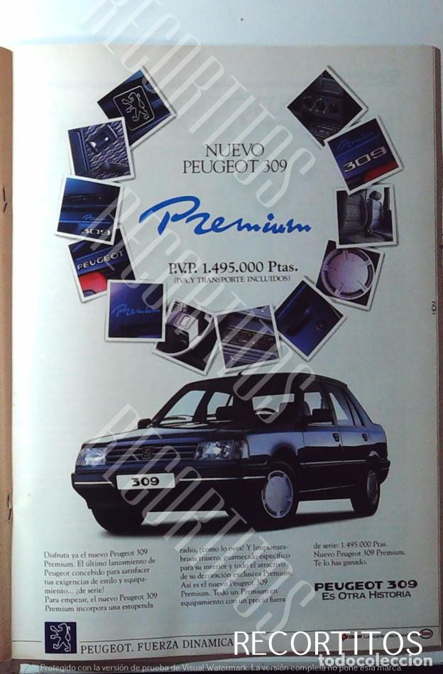 Kino: PEUGEOT 309 MOTOR CAMPEON DEL MUNDO PREMIUM