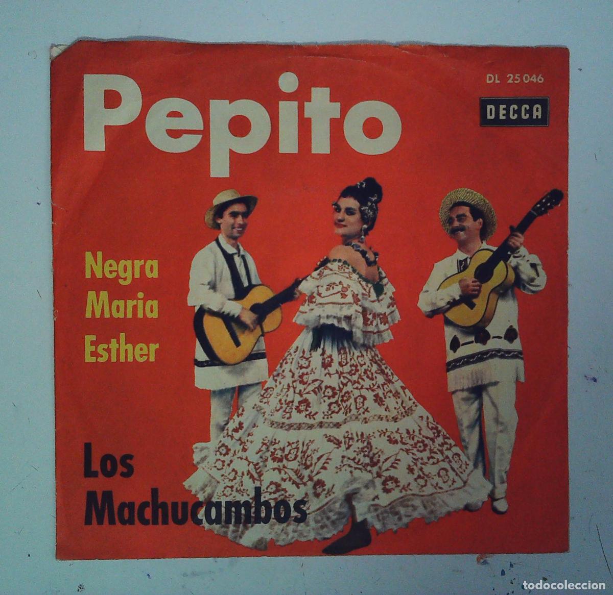 Kino: DECCA 25046 EP PEPITO LOS MACHUCAMBOS GERMANY ALEMANIA