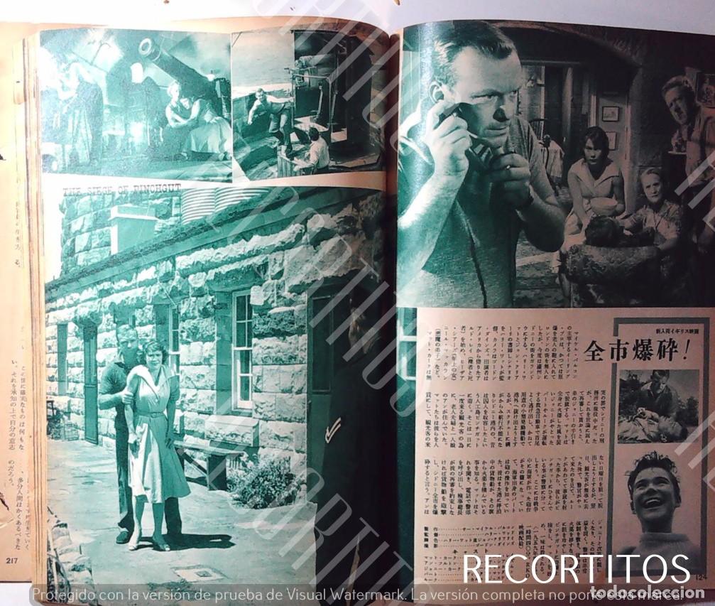 Cine: CLIPPINGS 1960 JAPAN Aldo Ray, Heather Sears, Neil McCallum, Victor Maddern, Carlo Giustini