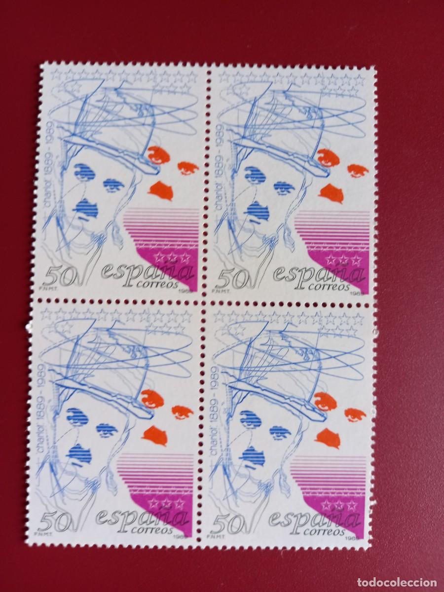 Cine: 1989. Chaplin, en bloque de 4 - Foto 1
