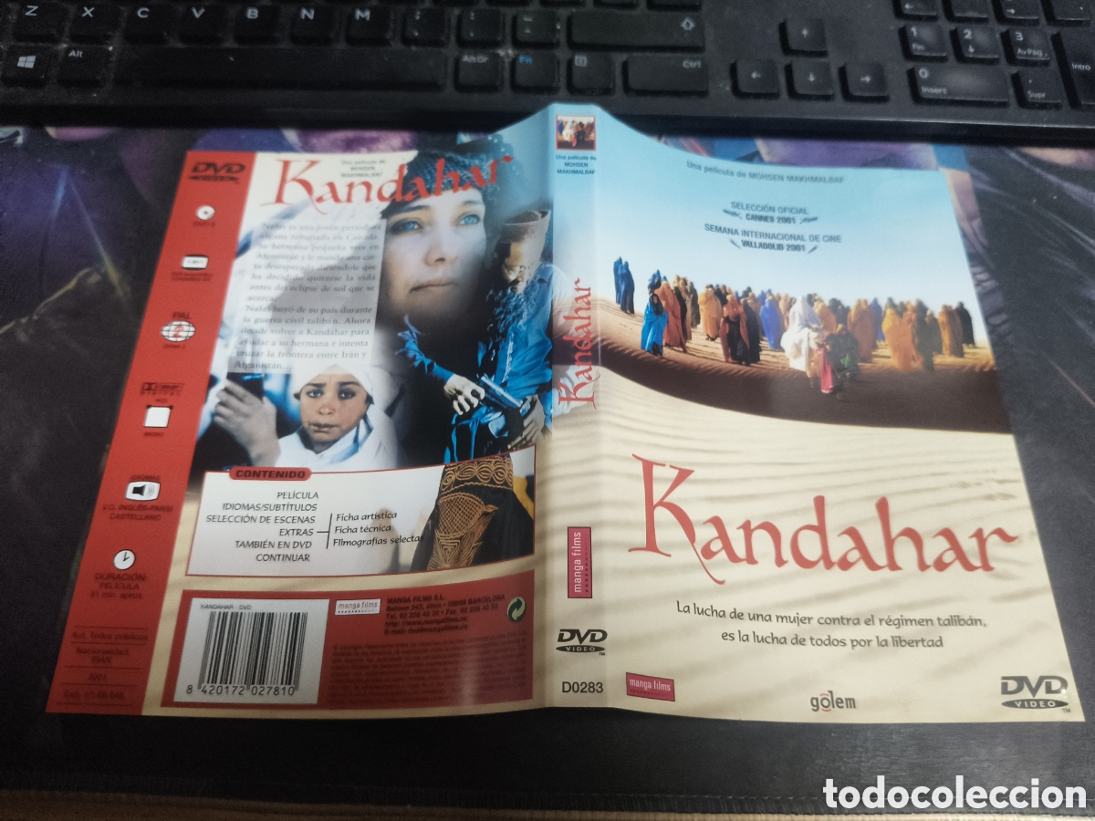 Cinema: Car&aacute;tula DVD - kandahar