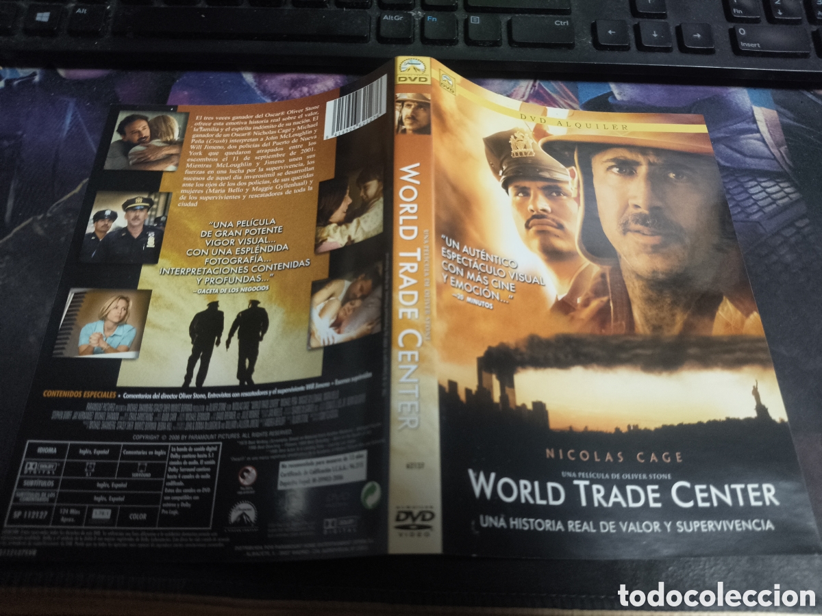 Cinema: Car&aacute;tula DVD - world trade center