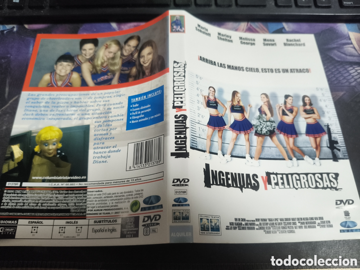 Cinema: Car&aacute;tula DVD - ingenuas y peligrosas