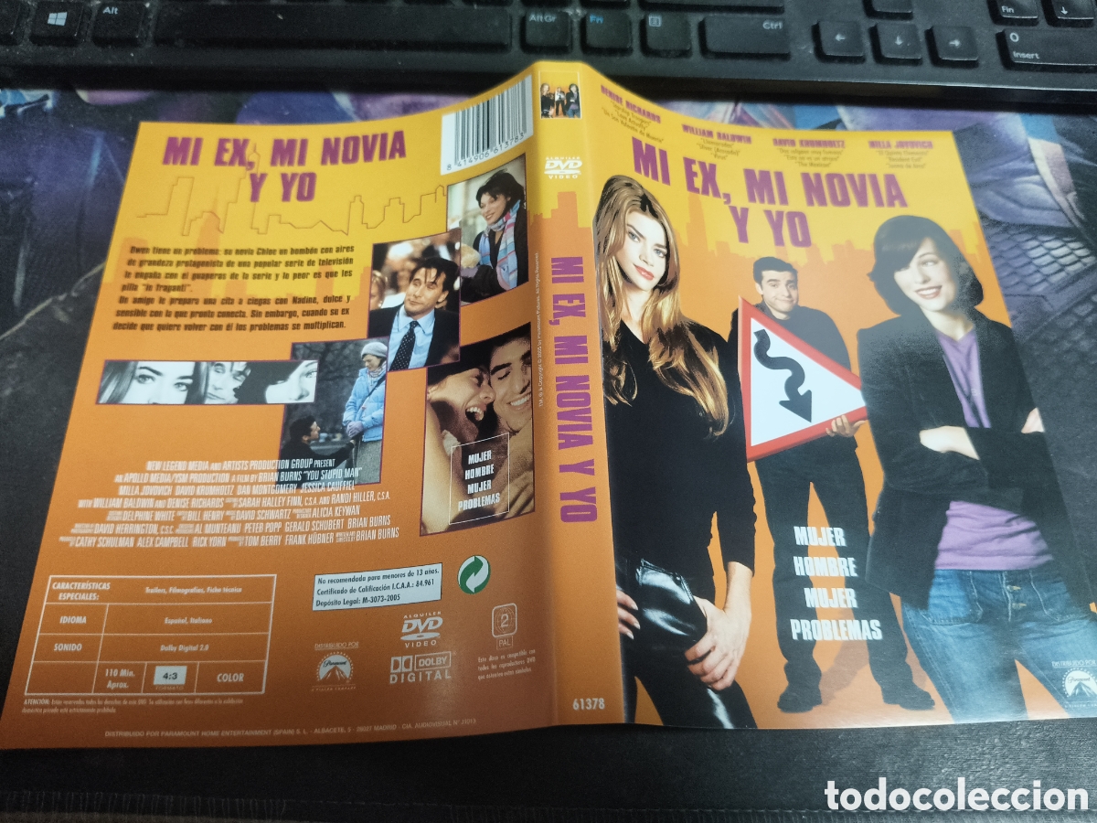 Cinema: Car&aacute;tula DVD - mi ex mi novia y yo