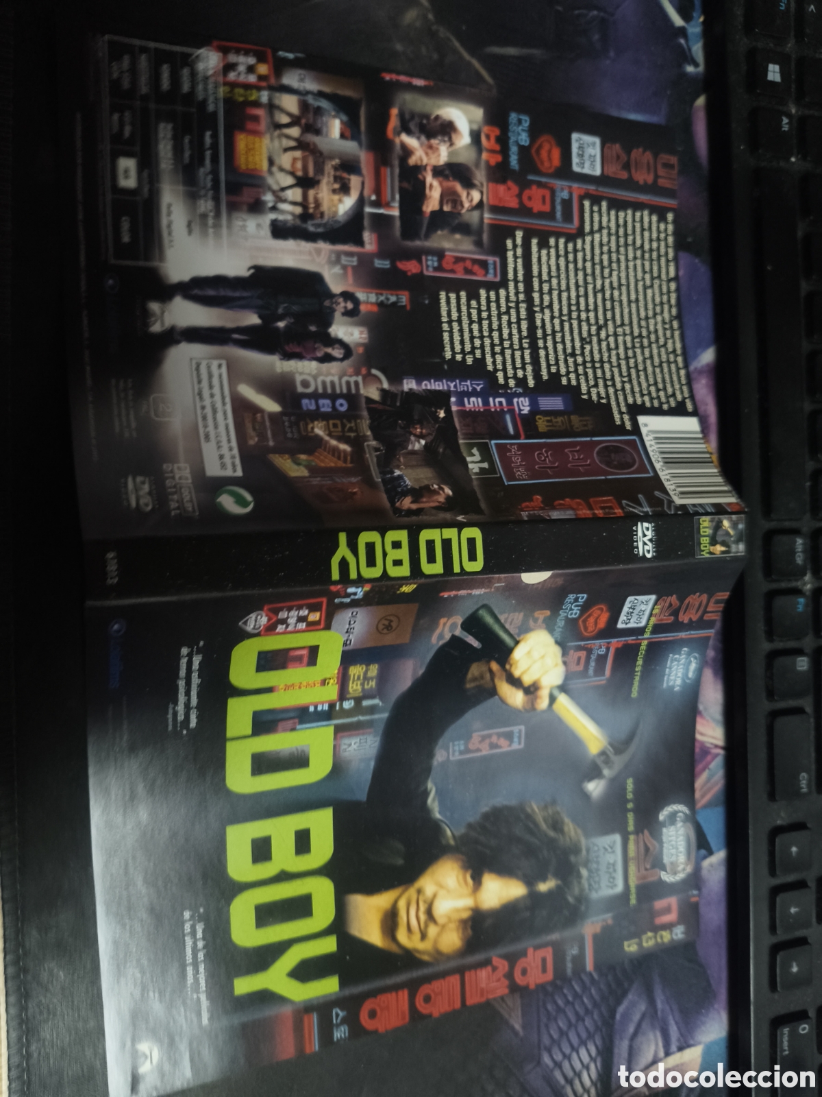 Cinema: Car&aacute;tula DVD - old boy