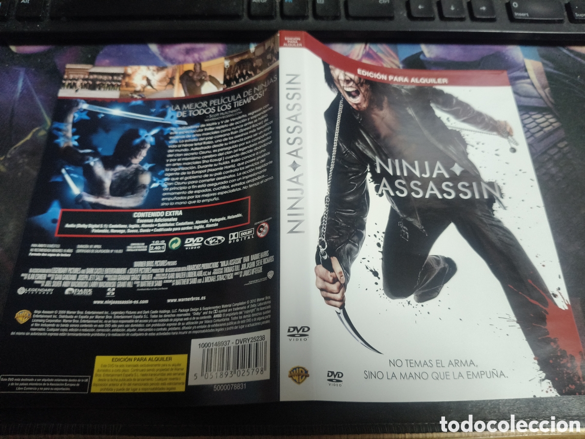 Cinema: Car&aacute;tula DVD - ninja Assassin
