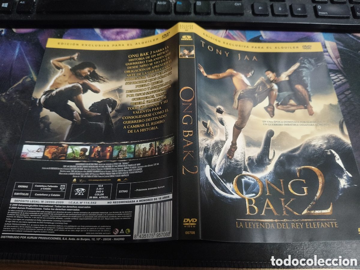 Cinema: Car&aacute;tula DVD - ong bak 2