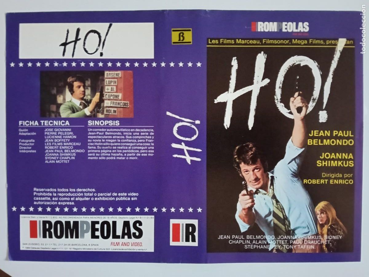 Cine: SUBASTA CARATULAS 23 - HO ROMPEOLAS BETA - Foto 1