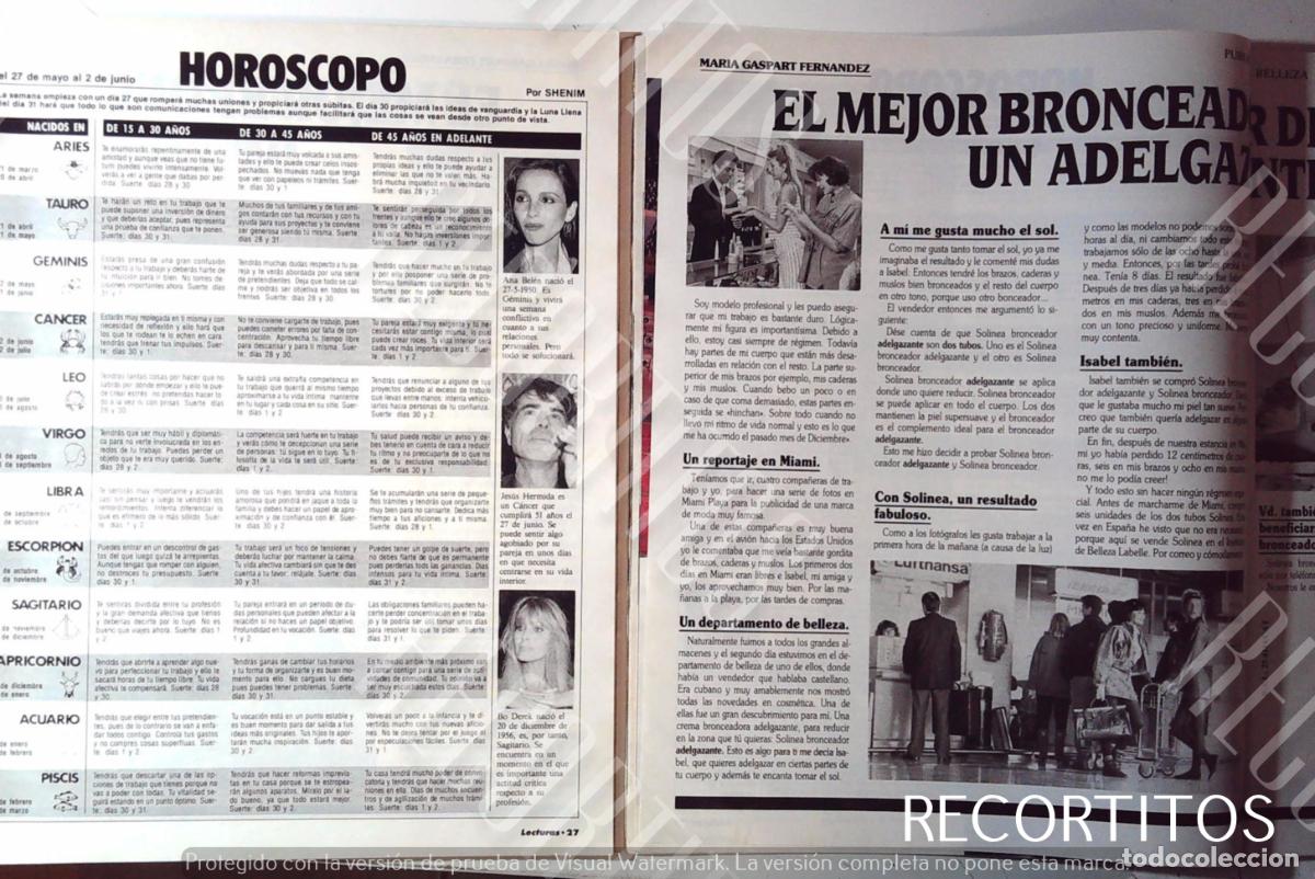 Cinema: ANA BELELN JESUS HERMIDA BO DEREK