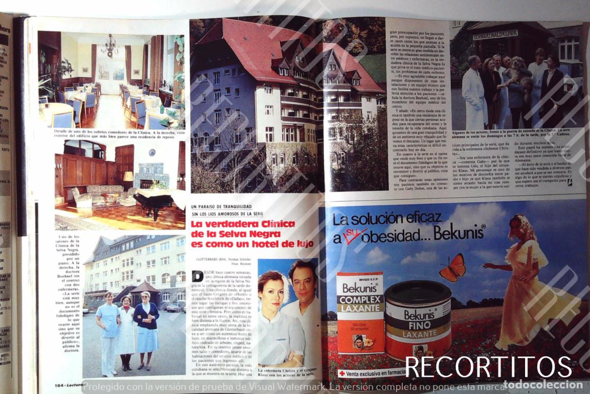 Cinema: La cl&iacute;nica de la Selva Negra (1985) Klausj&uuml;rgen Wussow, Gaby Dohm, Sascha Hehn, Barbara Wussow. The