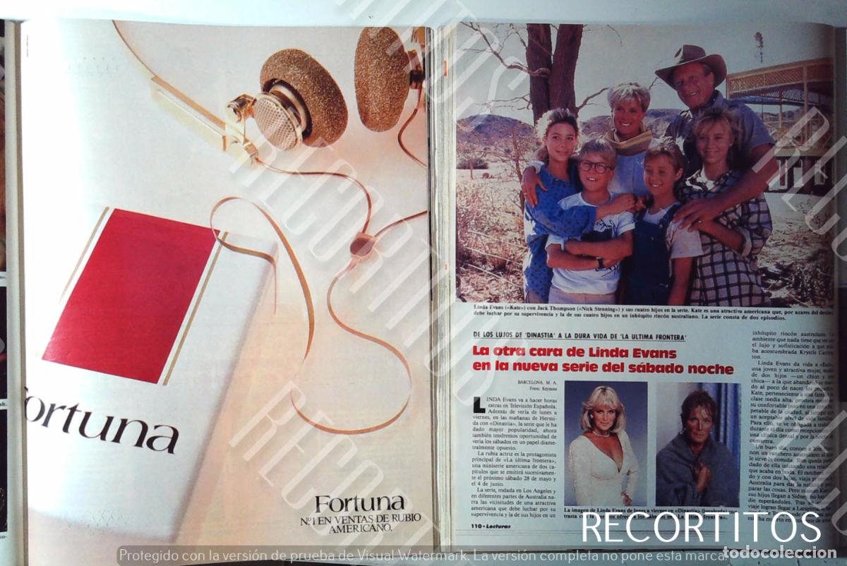 Cinema: FORTUNA TABACO CIGARRILLOS ANUNCIO PUBLICIDAD
