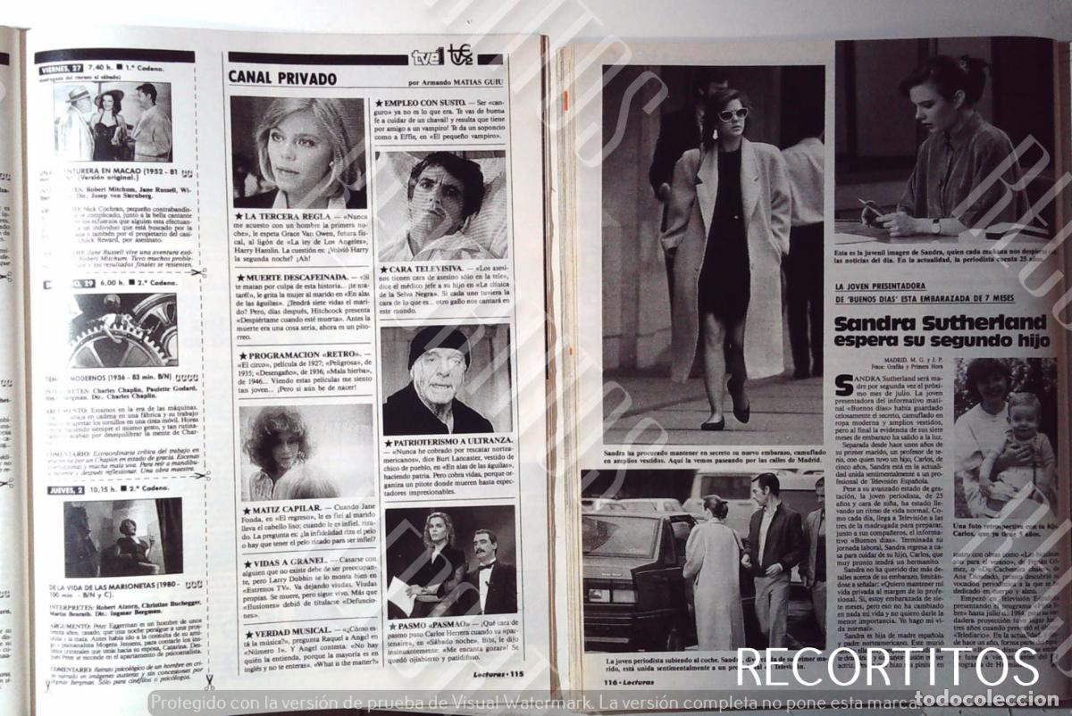 Cinema: SANDRA SUTHERLAND CHAPLIN JANE RUSSELL CARLOS HERRERA BIBI ANDERSEN BURT LANCASTER LA SELVA NEGRA