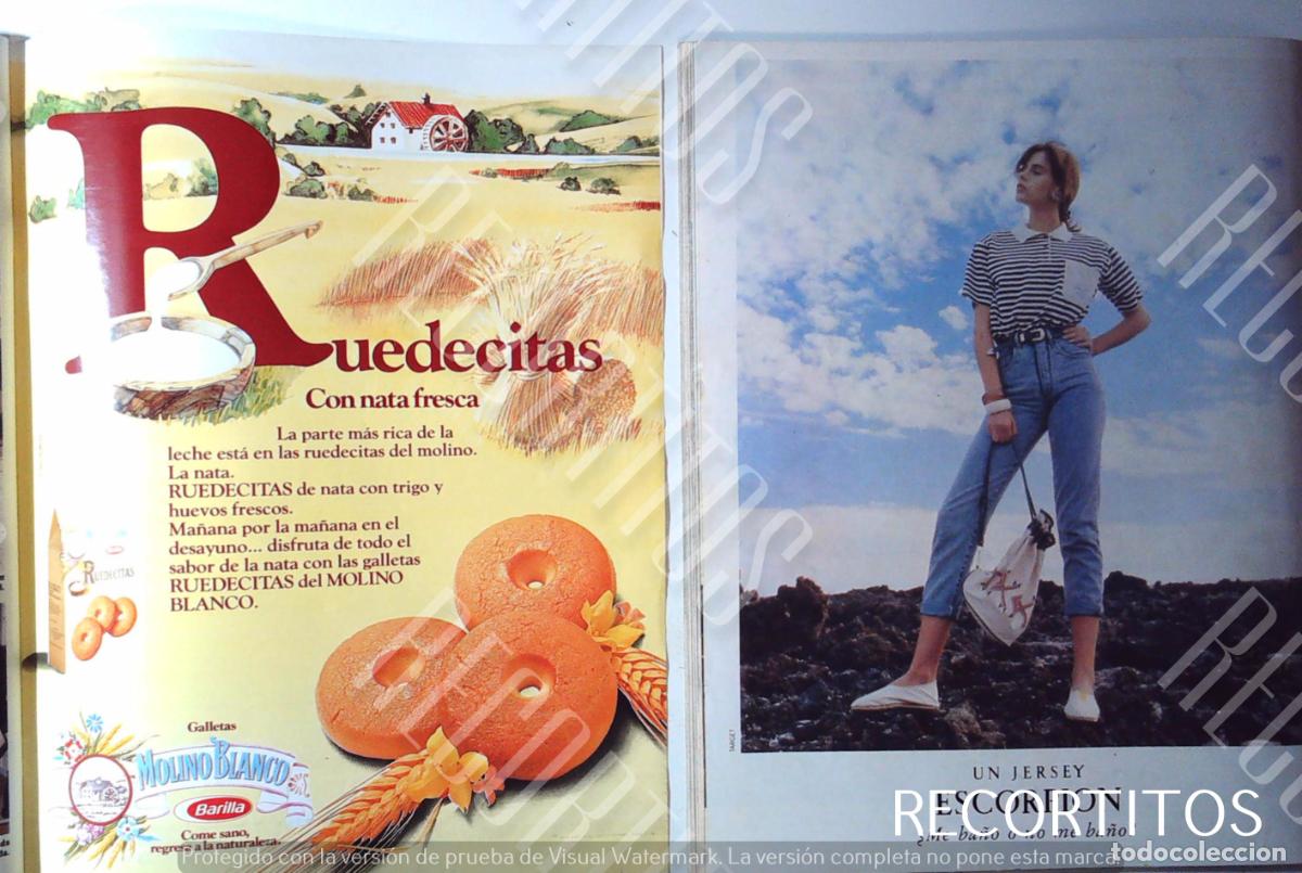 Cinema: MOLINO BLANCO BARILLA RUEDECITAS ANUNCIO PUBLICIDAD ESCORPION JERSEY