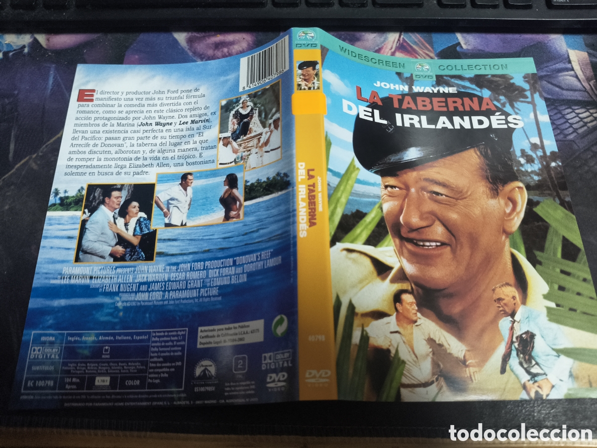 Cinema: Car&aacute;tula DVD - la taberna del irland&eacute;s