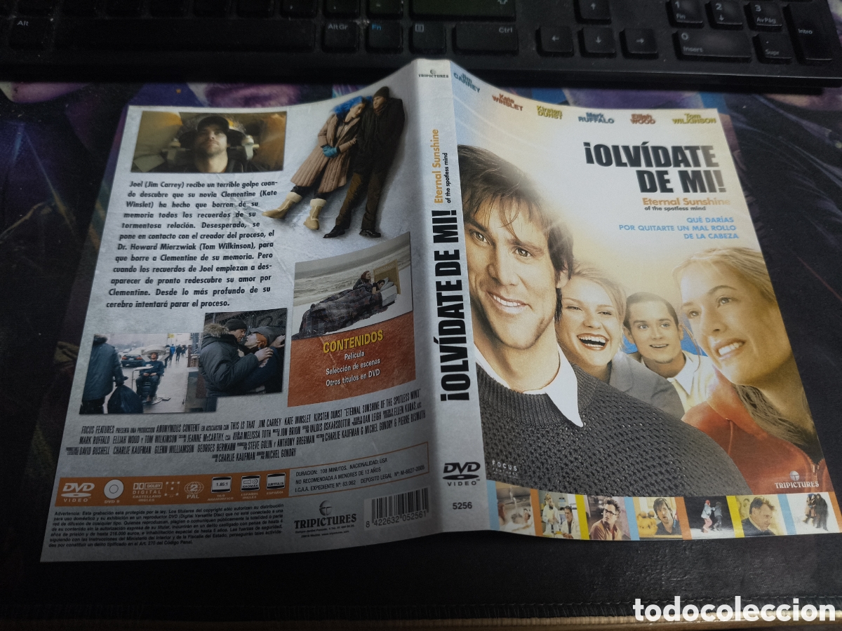 Cinema: Car&aacute;tula DVD - olv&iacute;date de mi