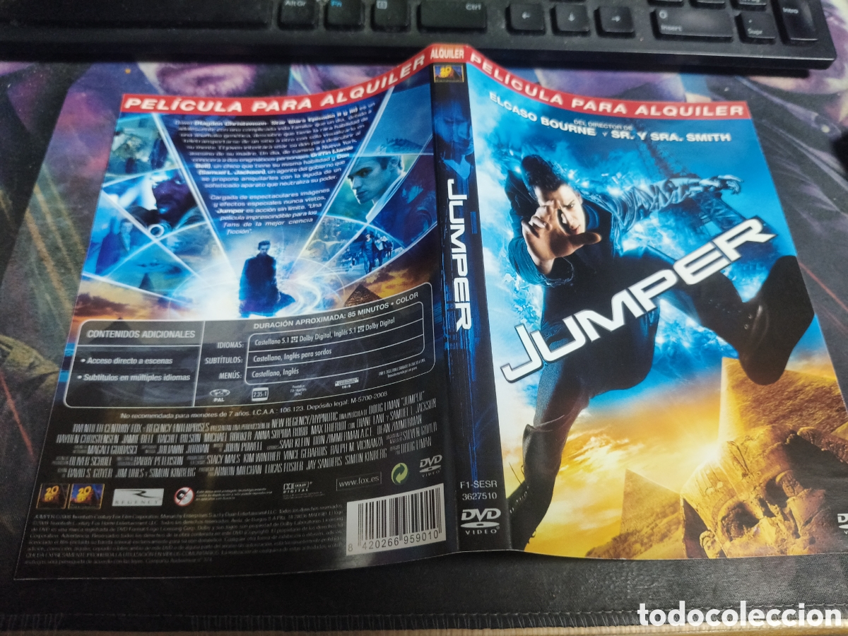 Cinema: Car&aacute;tula dvd - Jumper