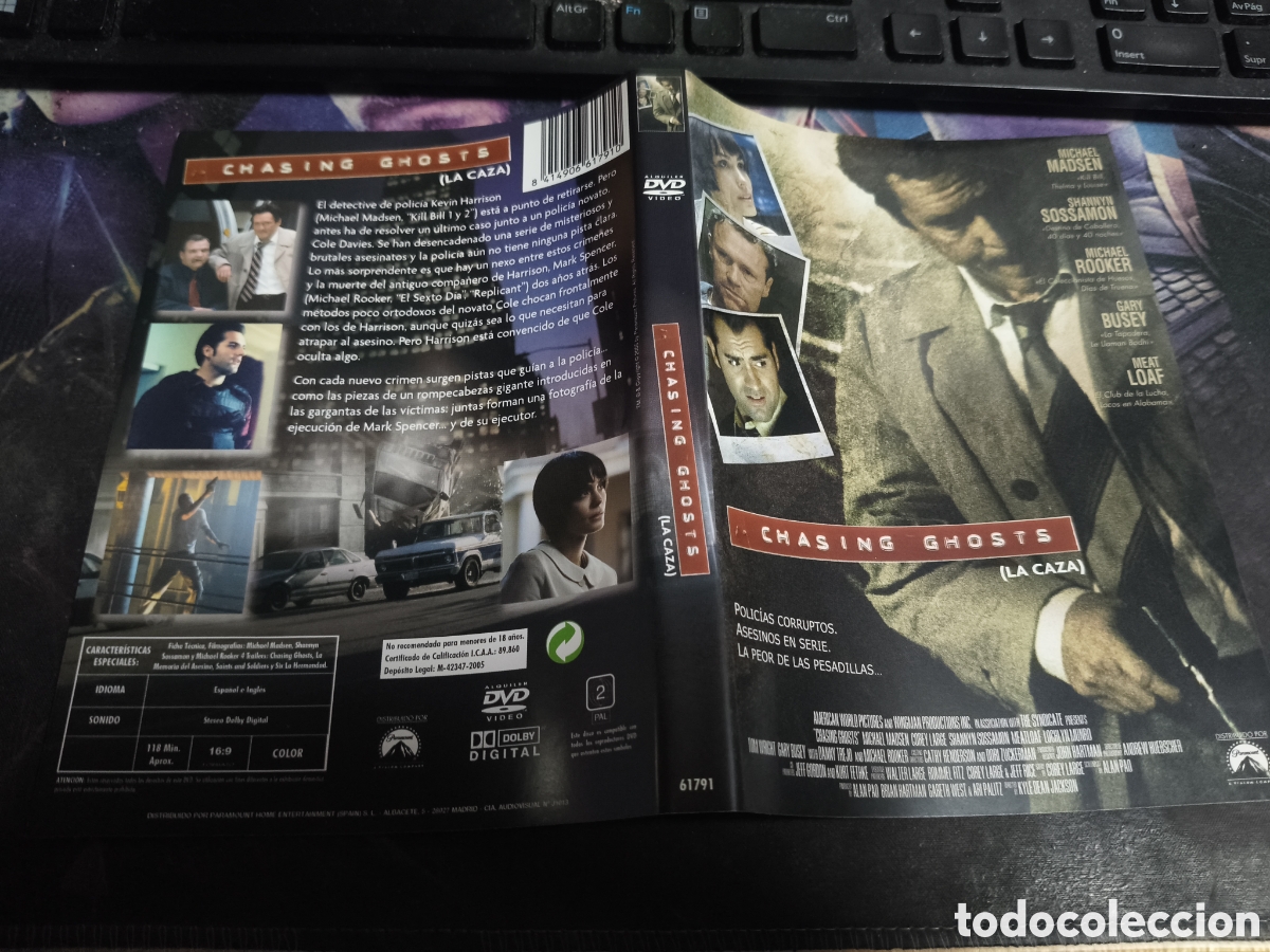 Cinema: Car&aacute;tula DVD - chasing Ghost (la caza)