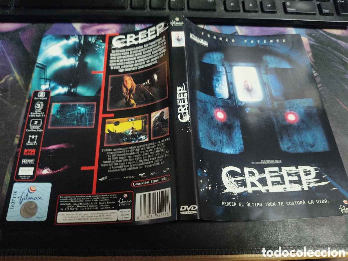 Cinema: Car&aacute;tula DVD - creep