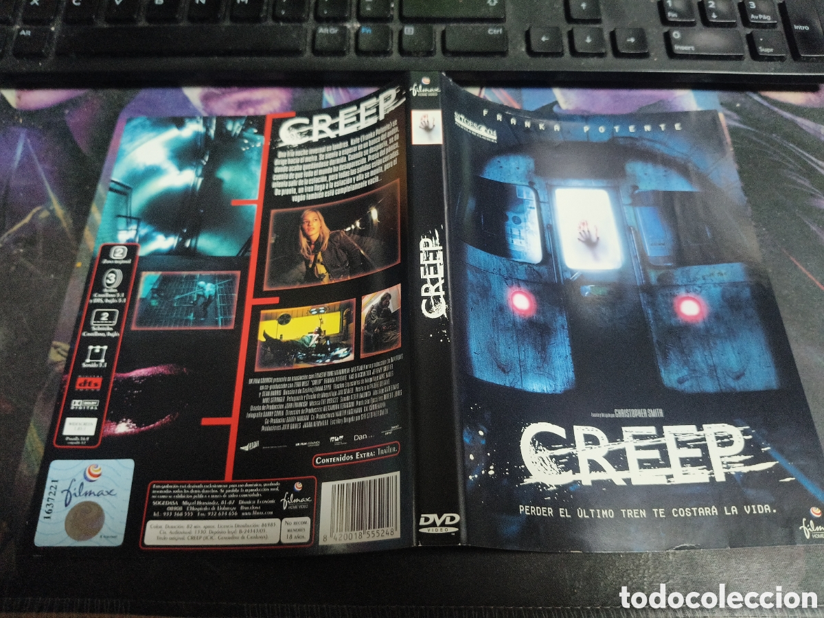 Cinema: Car&aacute;tula DVD - creep