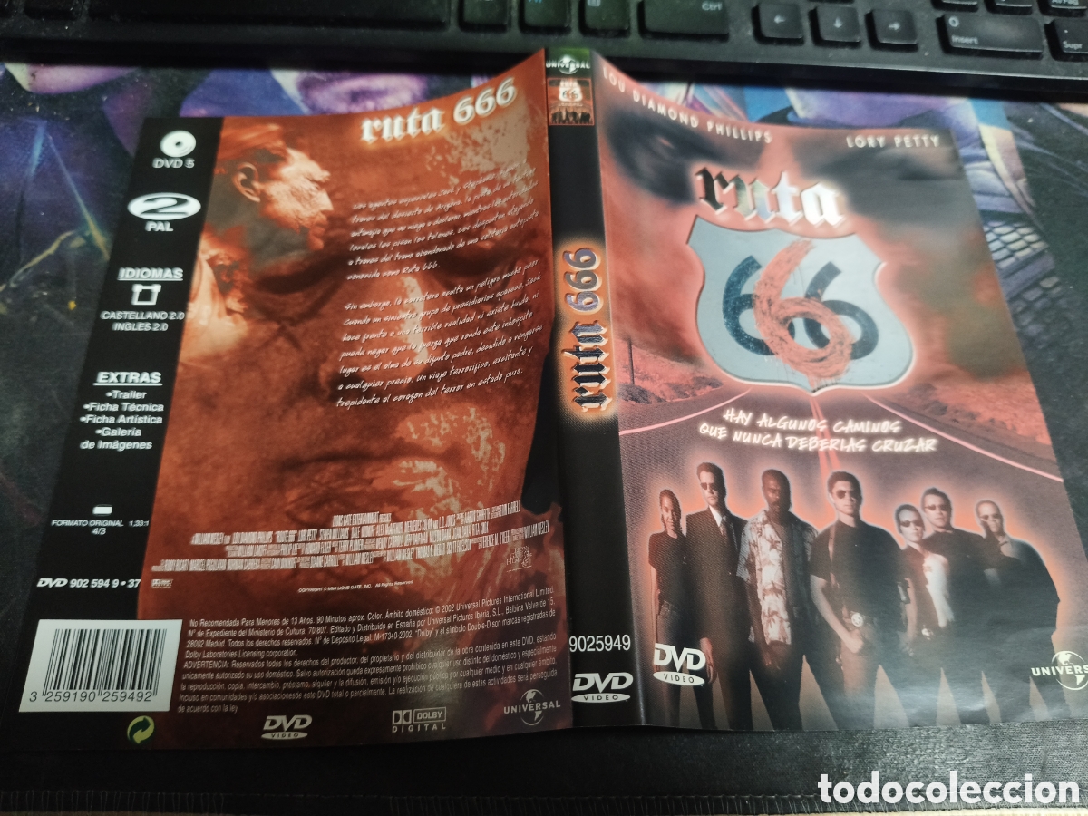Cinema: Car&aacute;tula DVD - ruta 666
