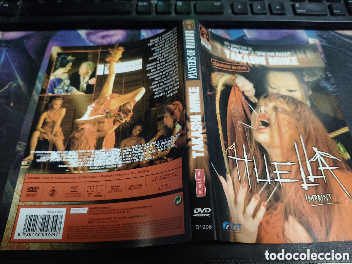 Cinema: Car&aacute;tula DVD - takashi Mike